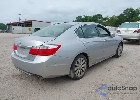 2014 Honda Accord Ex-L V-6 из США, поврежденный, VIN 1HGCR3F81EA005387